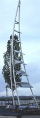 Moos - Solarturm am Hafen